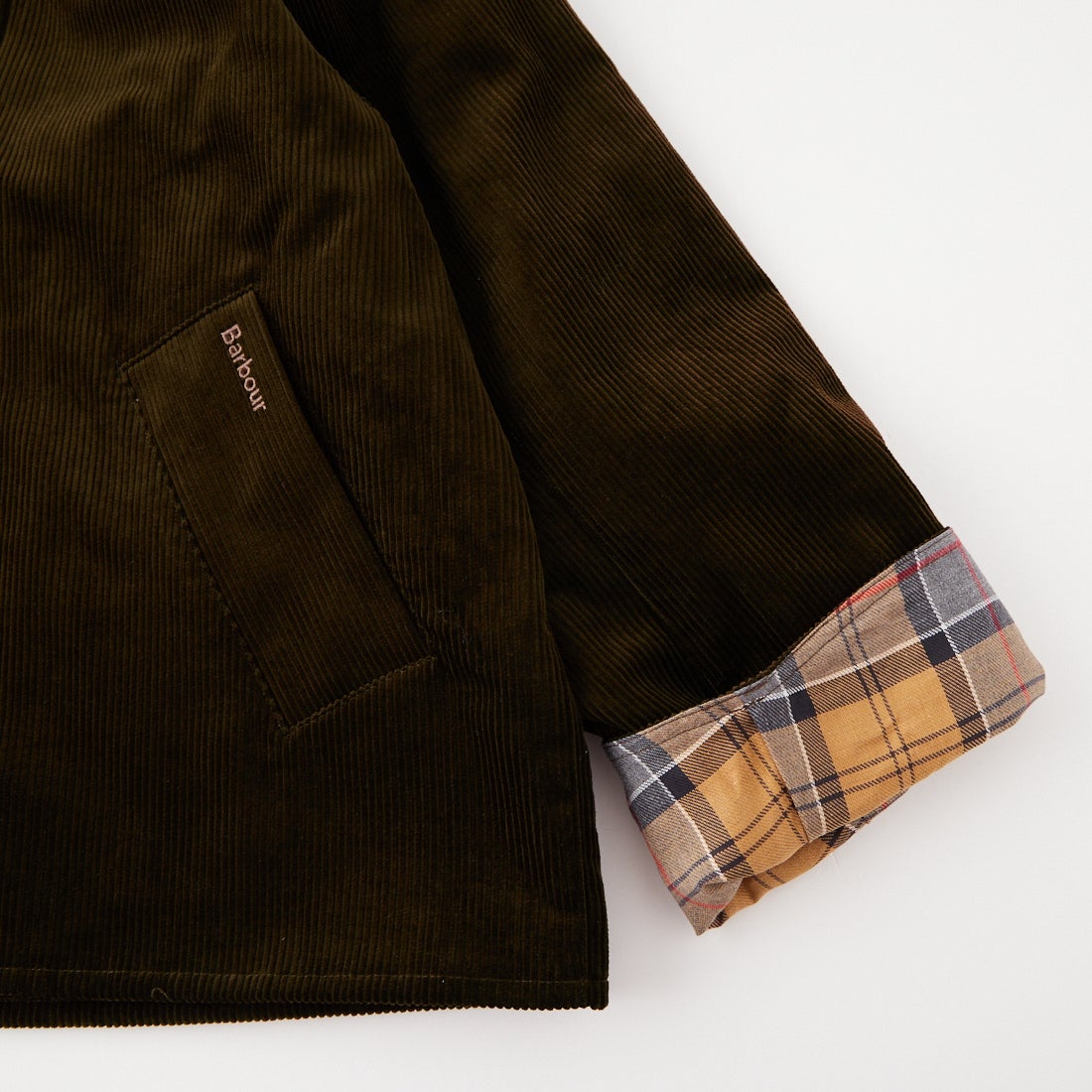Barbour [バブアー] 別注 TRANSPORT トランスポートコーデュロイジャケット [262MCAS247-JF] BROWN