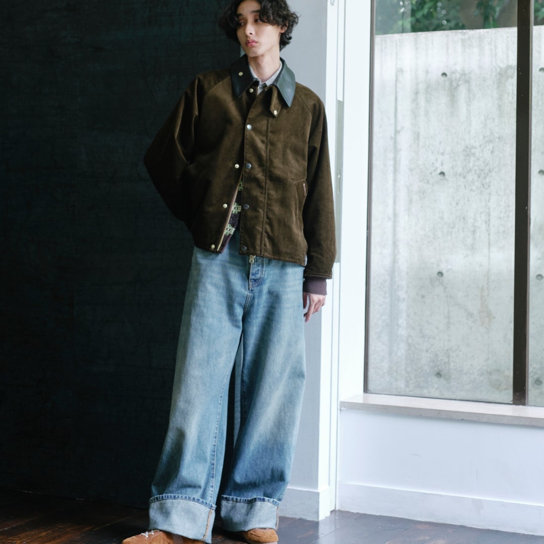 Barbour [バブアー] 別注 TRANSPORT トランスポートコーデュロイジャケット [262MCAS247-JF] BROWN