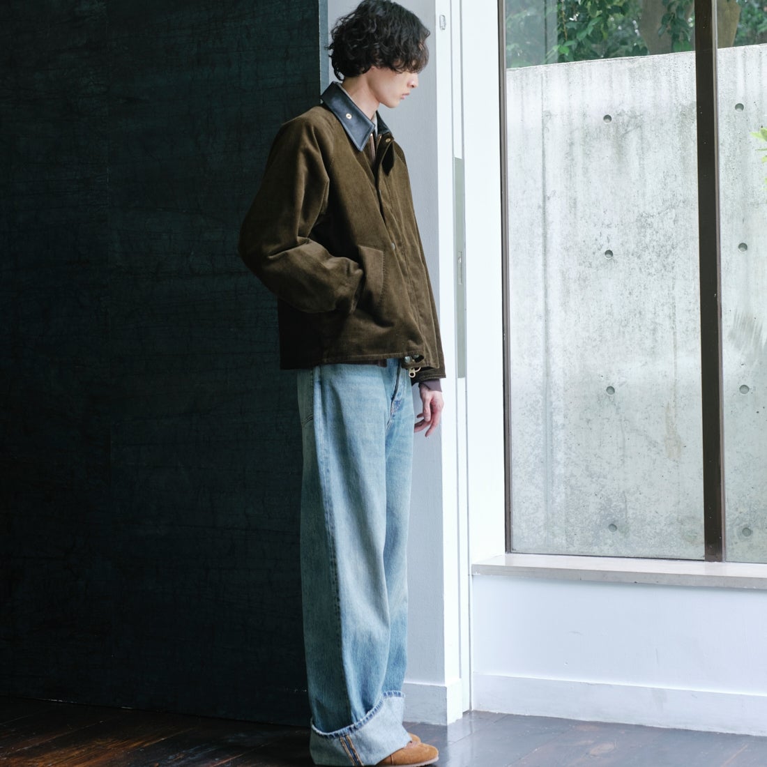 Barbour [バブアー] 別注 TRANSPORT トランスポートコーデュロイジャケット [262MCAS247-JF] BROWN