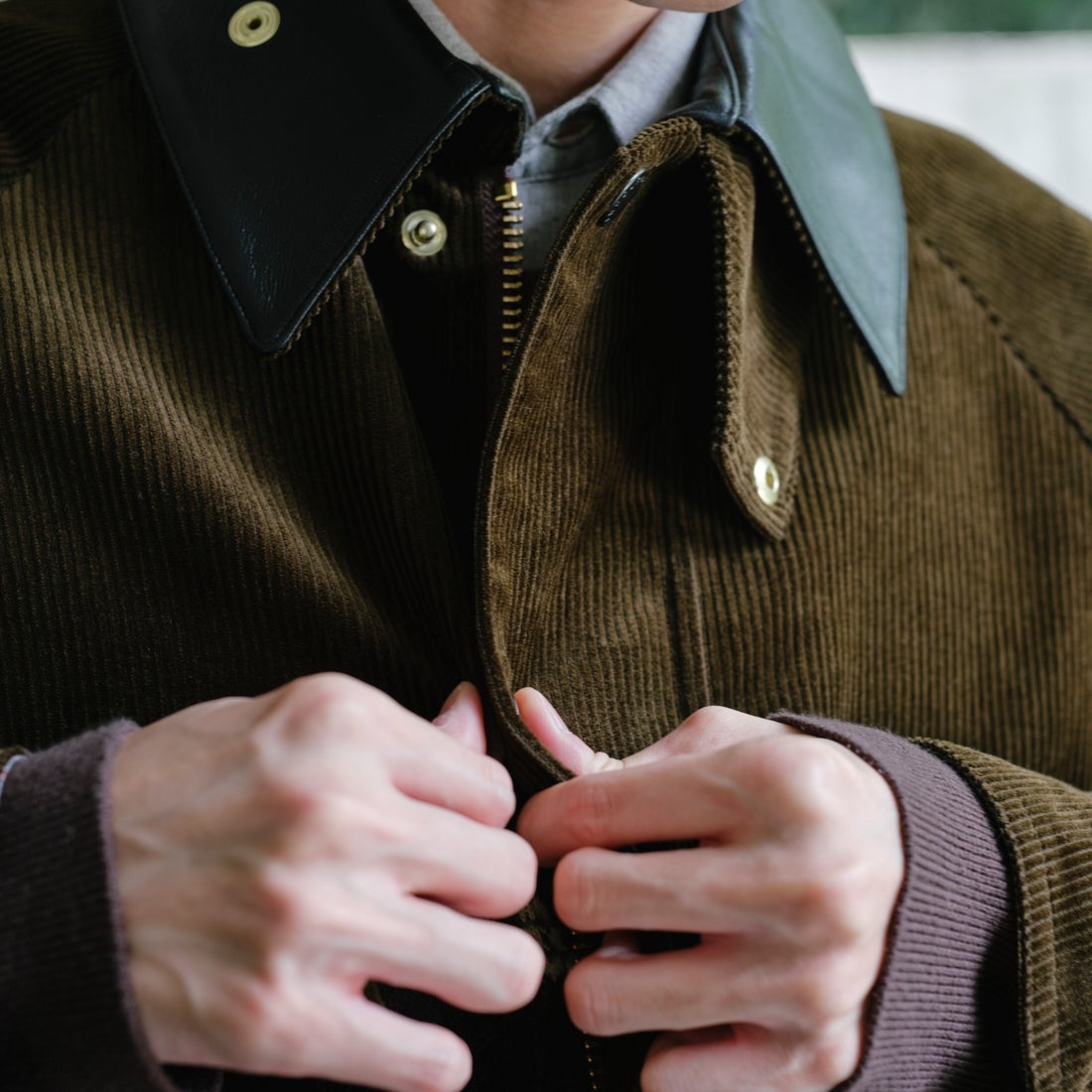 Barbour [バブアー] 別注 TRANSPORT トランスポートコーデュロイジャケット [262MCAS247-JF] BROWN