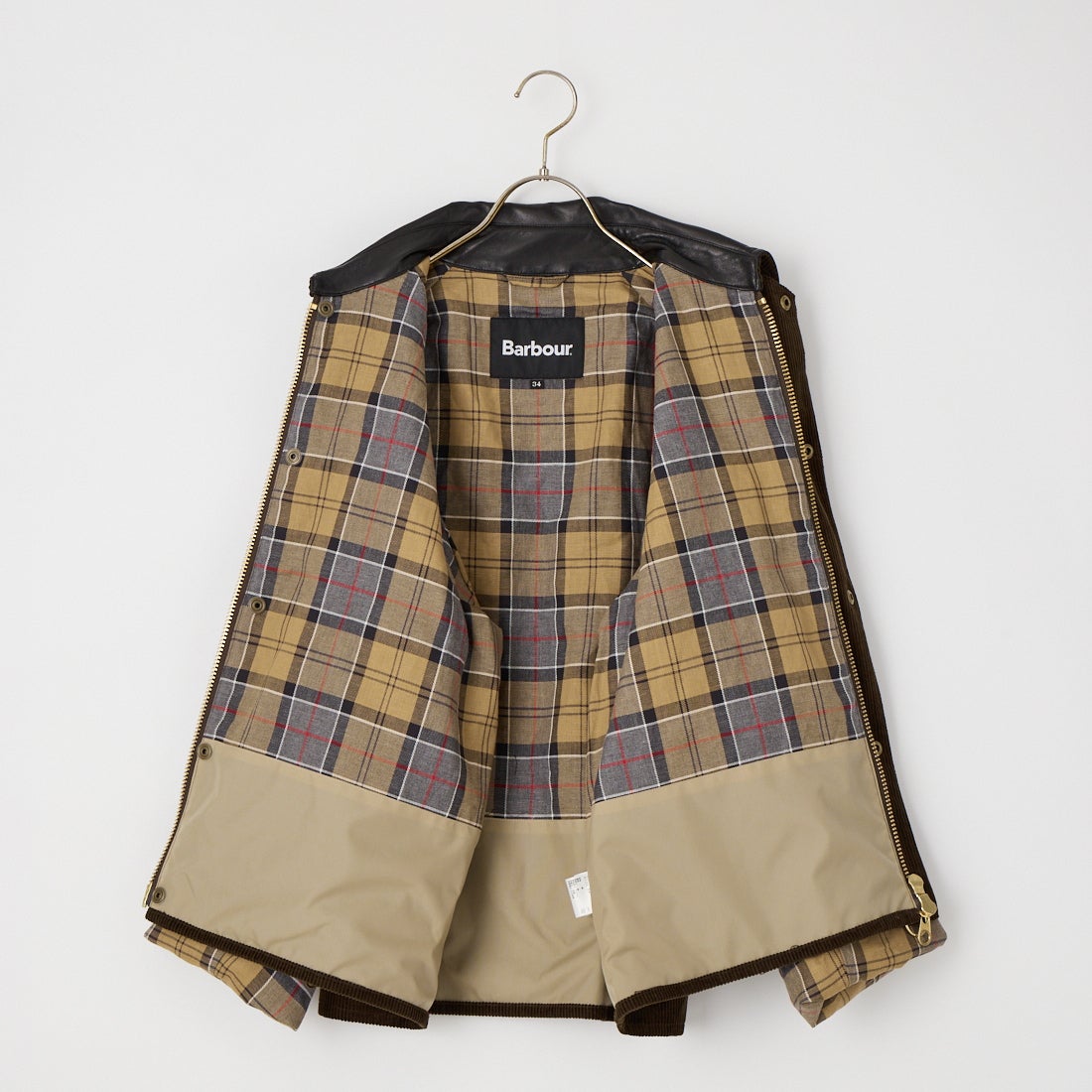 Barbour [バブアー] 別注 TRANSPORT トランスポートコーデュロイジャケット [262MCAS247-JF] BROWN