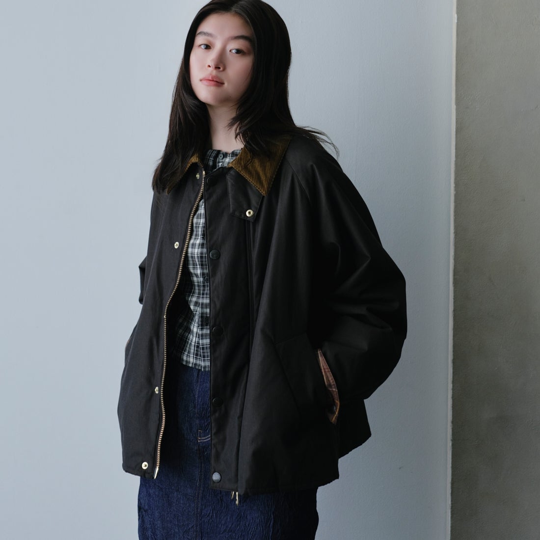 Barbour [バブアー] 別注 TRANSPORT 中綿入りトランスポートジャケット [262MCAS249-JF] BROWN