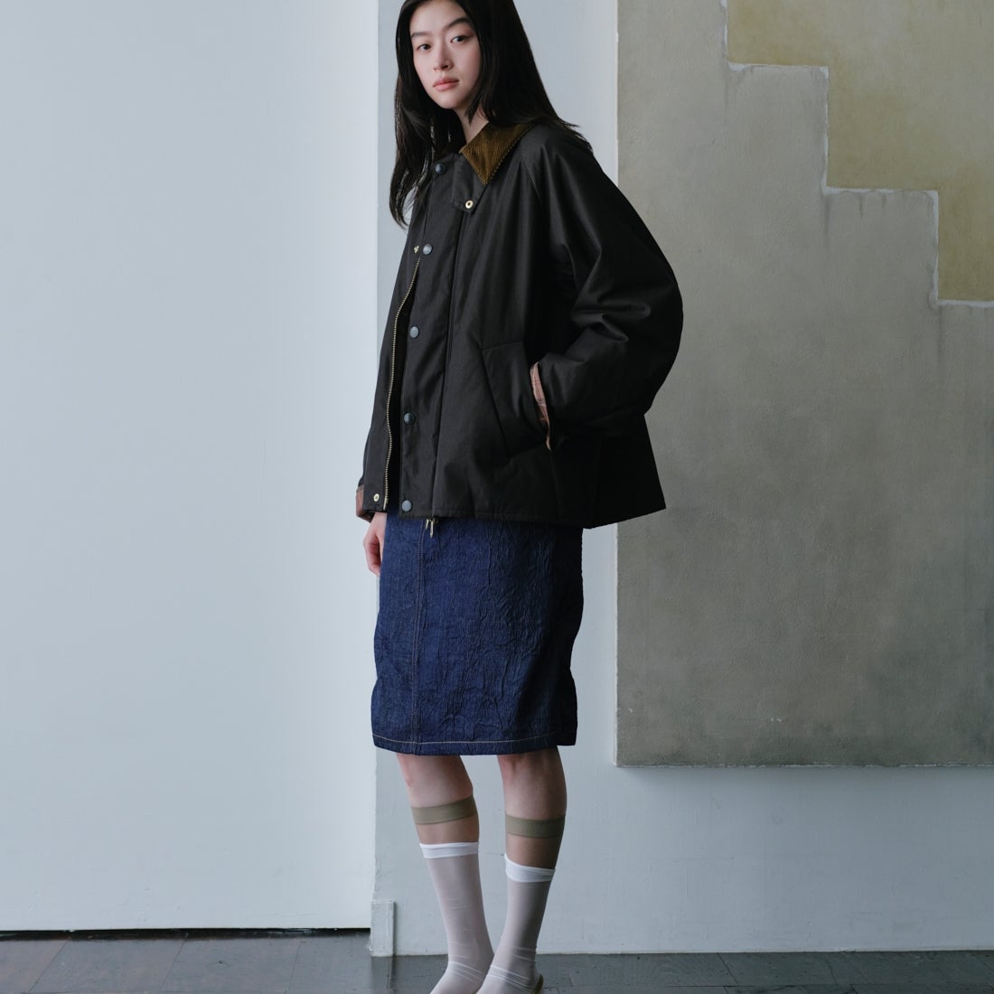 Barbour [バブアー] 別注 TRANSPORT 中綿入りトランスポートジャケット [262MCAS249-JF] BROWN