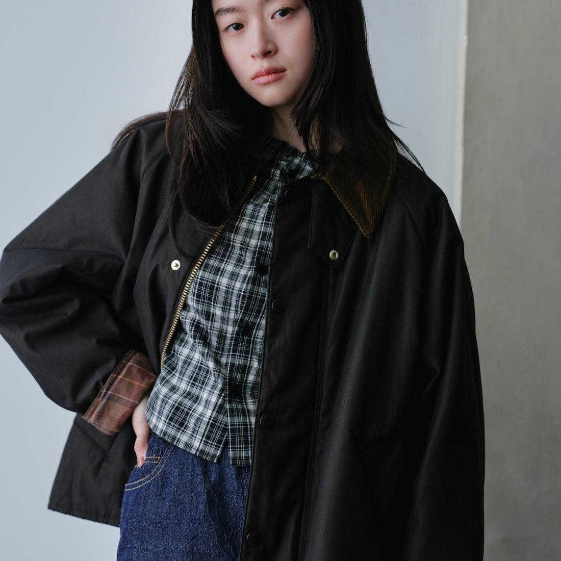 Barbour [バブアー] 別注 TRANSPORT 中綿入りトランスポートジャケット [262MCAS249-JF] BROWN