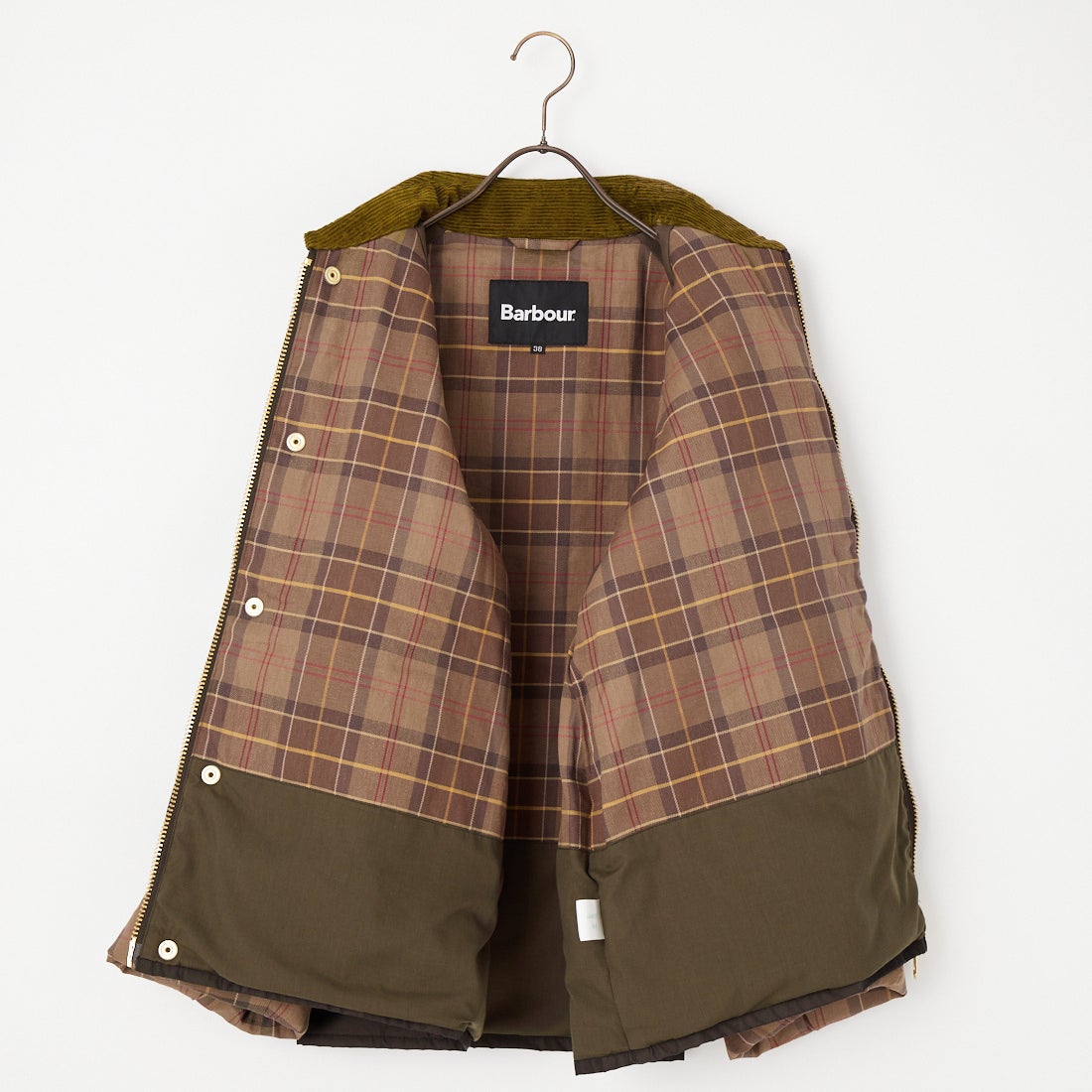 Barbour [バブアー] 別注 TRANSPORT 中綿入りトランスポートジャケット [262MCAS249-JF] BROWN