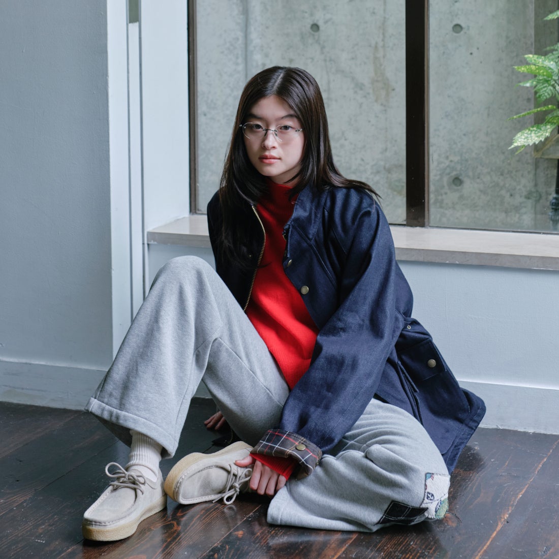 Barbour [バブアー] 別注 BEDALE スタンドカラー ビデイルショートジャケット [262MCAS248-JF] BLUE