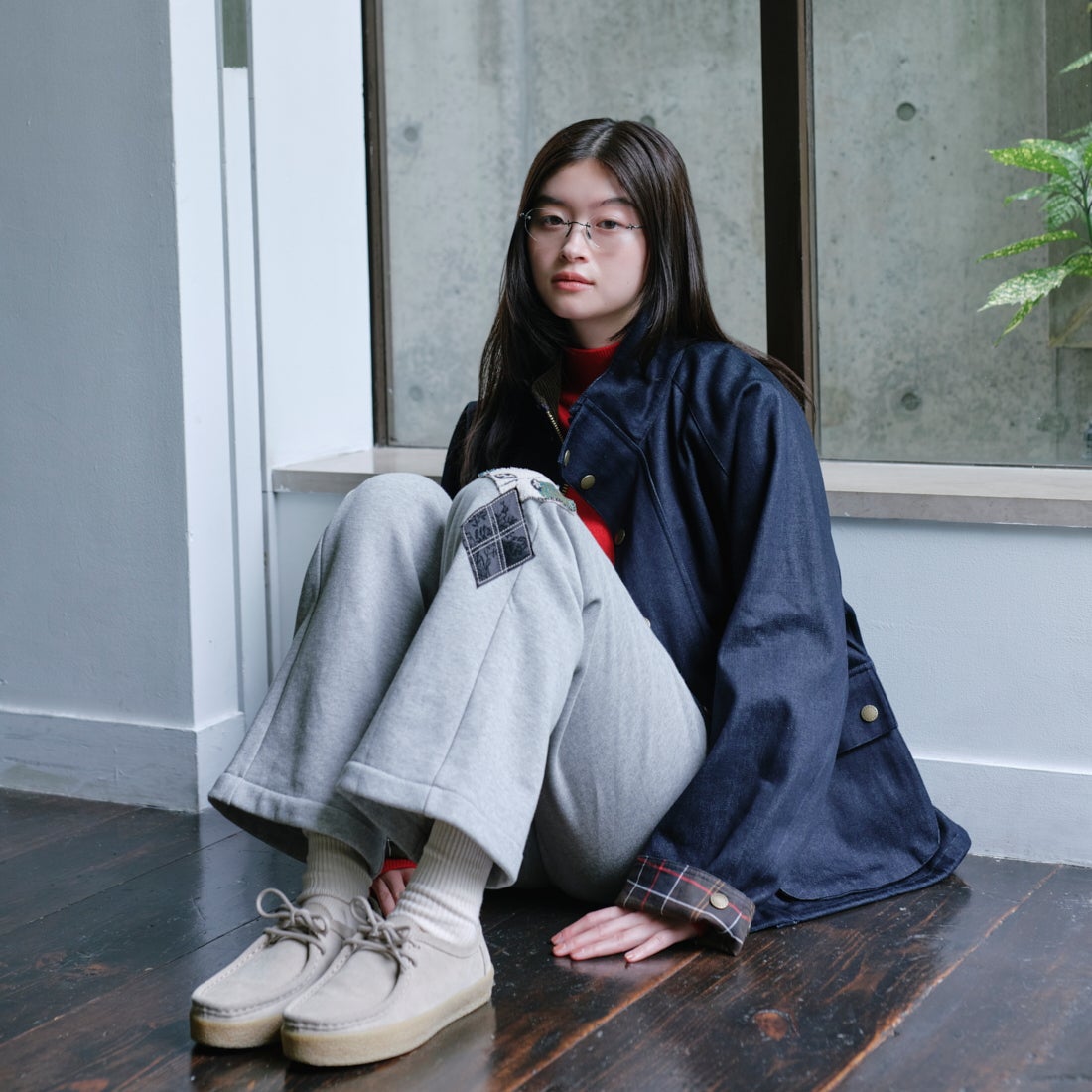 Barbour [バブアー] 別注 BEDALE スタンドカラー ビデイルショートジャケット [262MCAS248-JF] BLUE