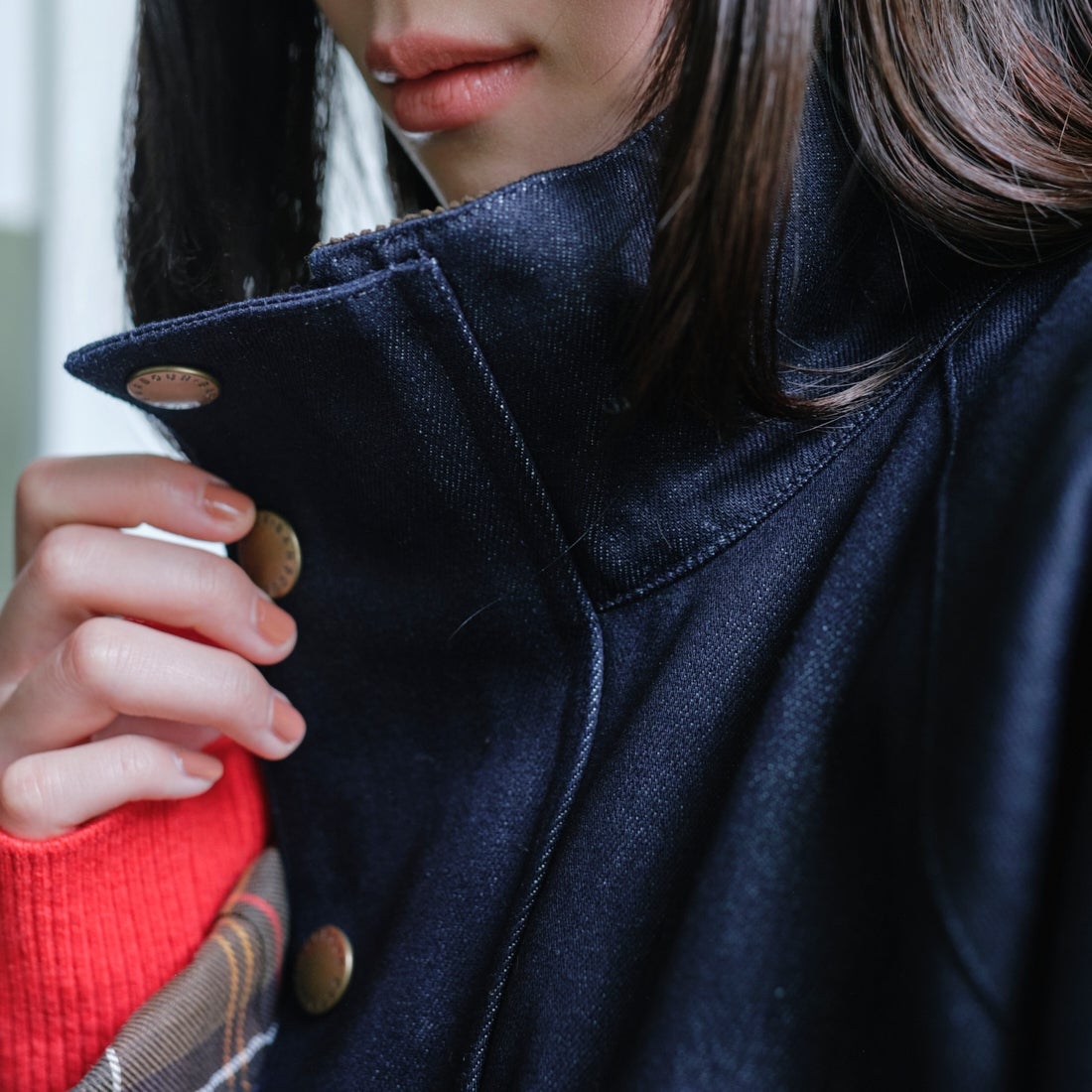 Barbour [バブアー] 別注 BEDALE スタンドカラー ビデイルショートジャケット [262MCAS248-JF] BLUE