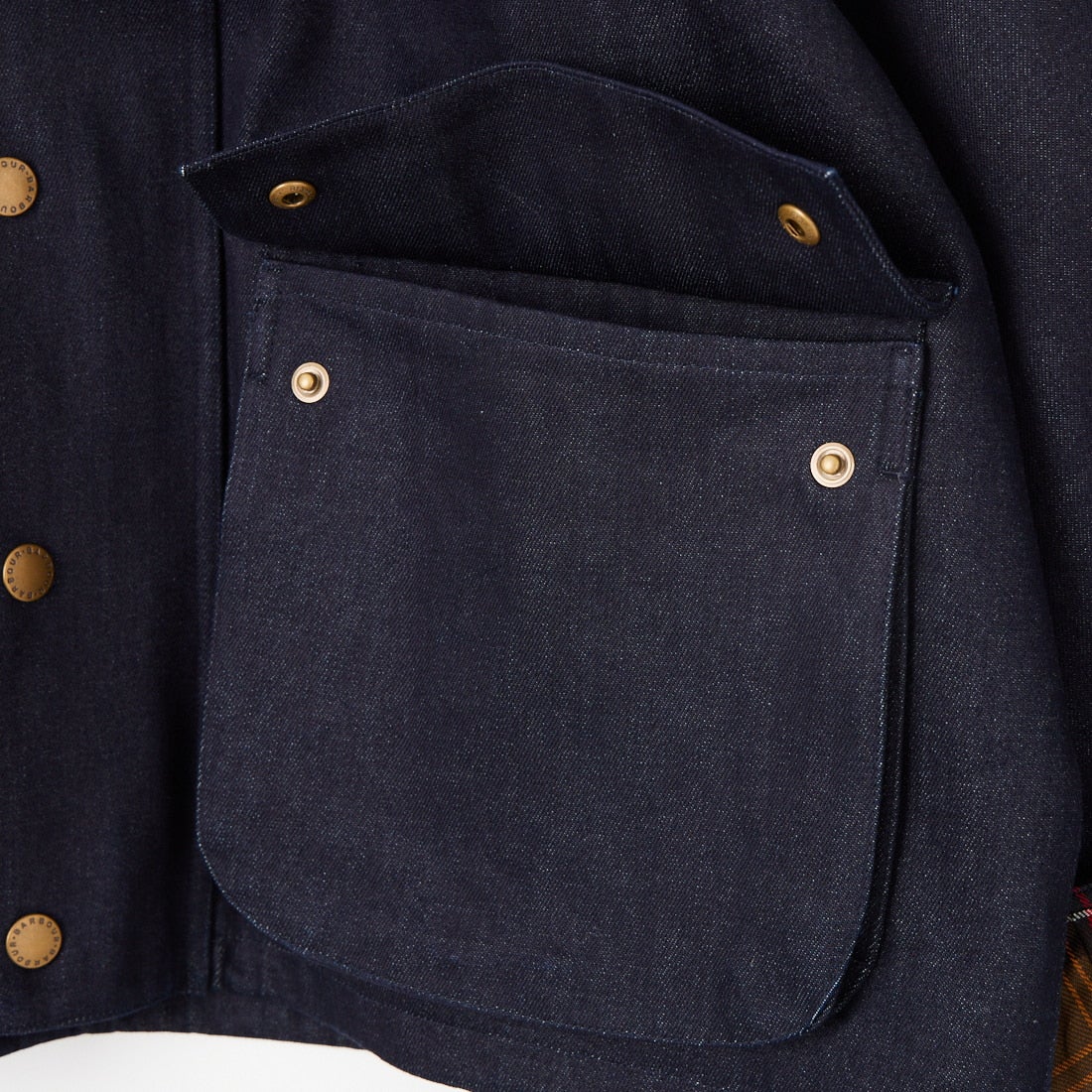 Barbour [バブアー] 別注 BEDALE スタンドカラー ビデイルショートジャケット [262MCAS248-JF] BLUE