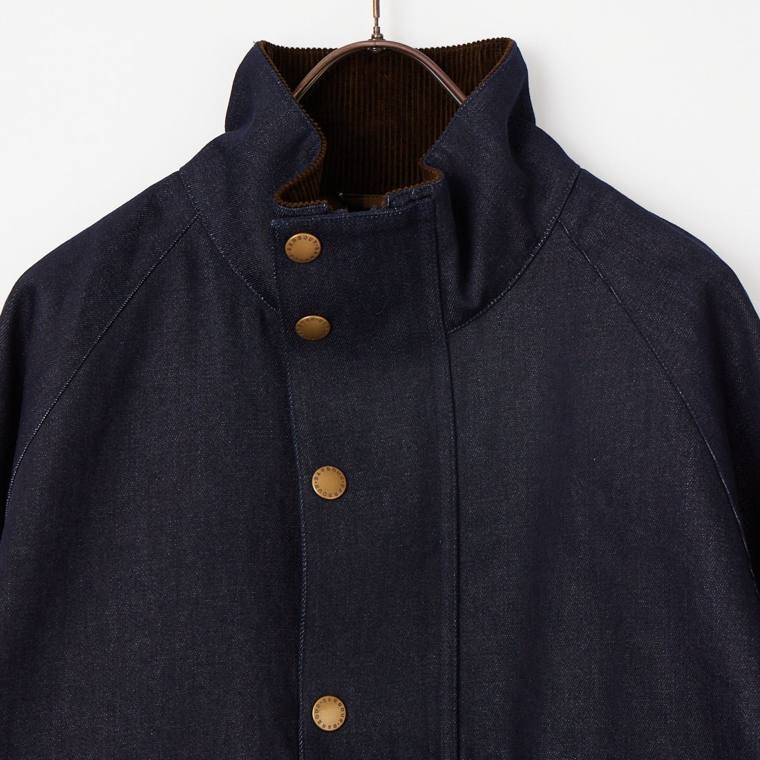 Barbour [バブアー] 別注 BEDALE スタンドカラー ビデイルショートジャケット [262MCAS248-JF] BLUE
