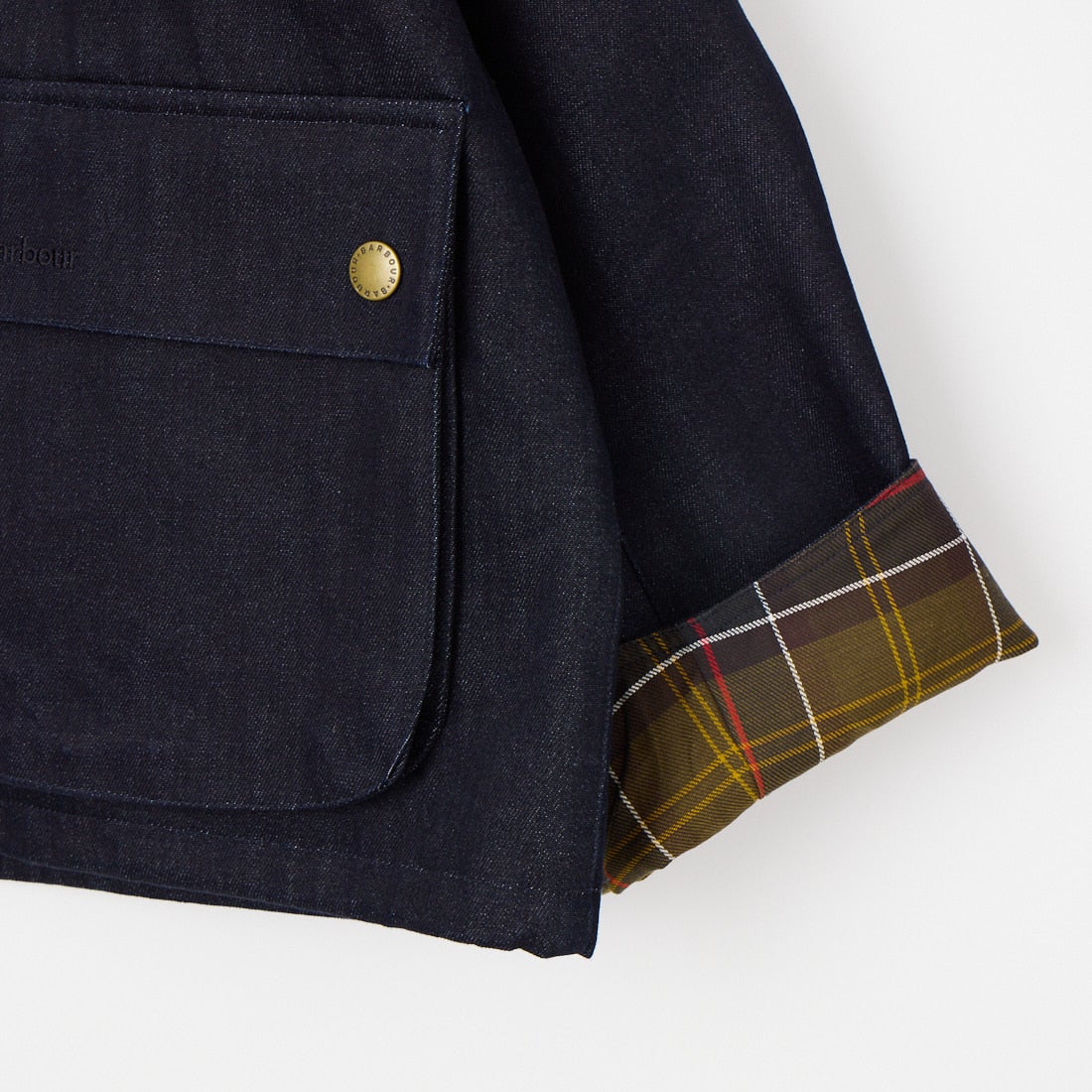 Barbour [バブアー] 別注 BEDALE スタンドカラー ビデイルショートジャケット [262MCAS248-JF] BLUE