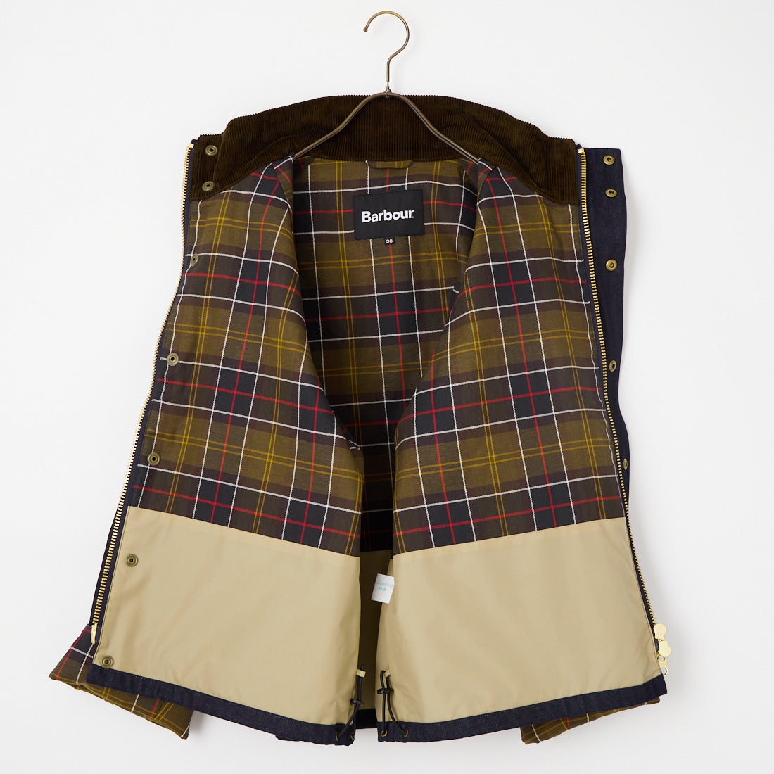 Barbour [バブアー] 別注 BEDALE スタンドカラー ビデイルショートジャケット [262MCAS248-JF] BLUE