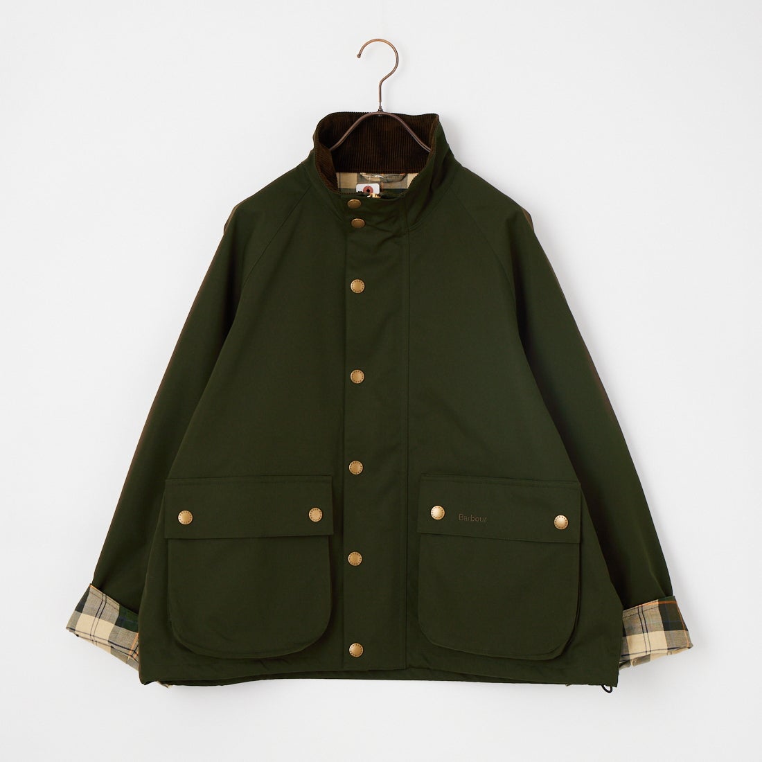Barbour [バブアー] 別注 BEDALE スタンドカラー ビデイルショートジャケット [262MCAS248-JF] SAGE