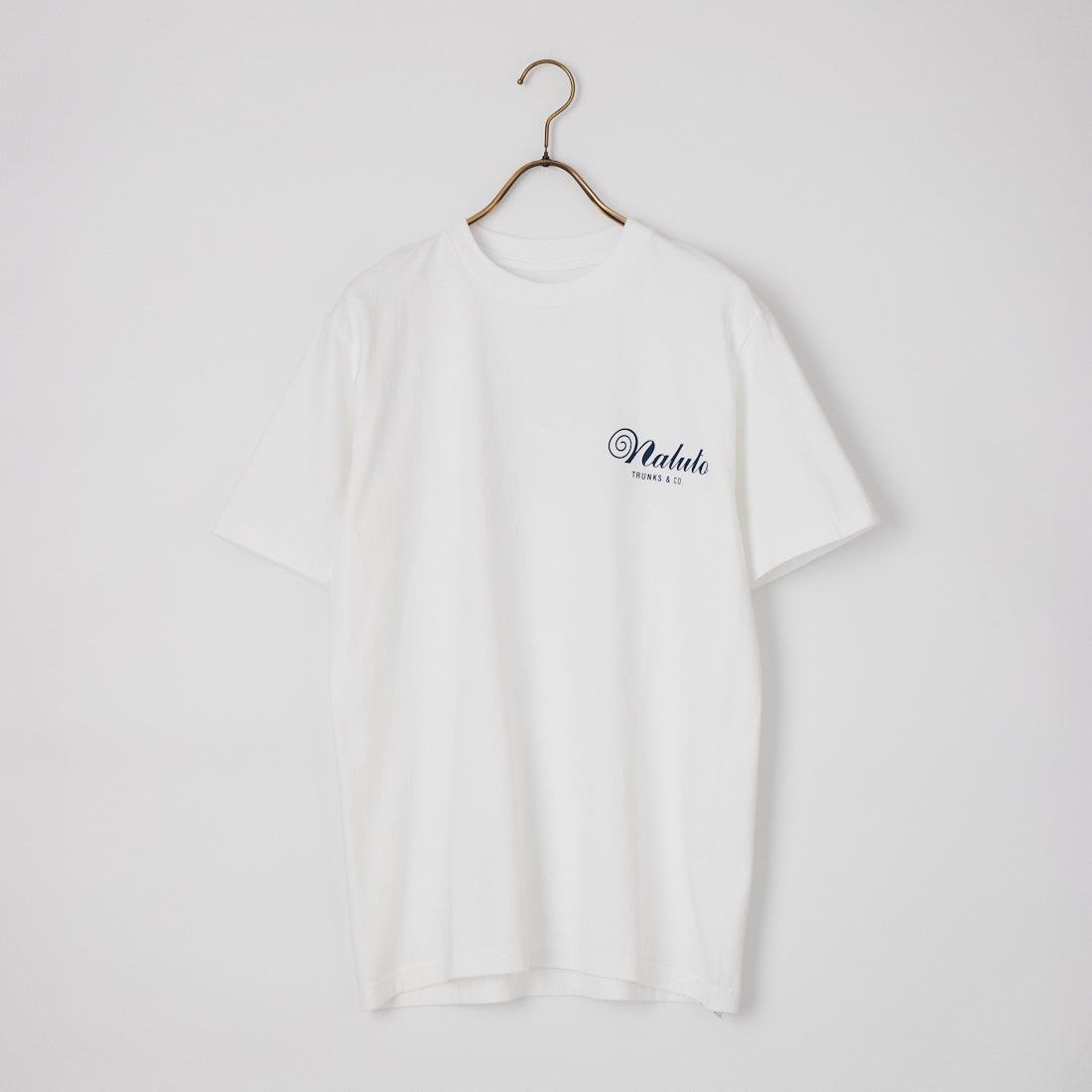 NALUTO TRUNKS [ナルトトランクス] 別注 NALUTO Classic グラフィックTシャツ [KOJI-TOYODAｘNALUTO] WHT
