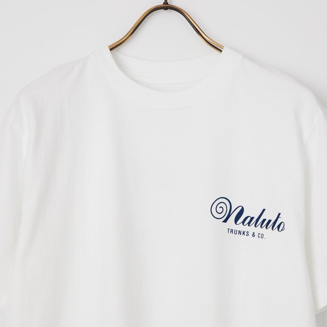 NALUTO TRUNKS [ナルトトランクス] 別注 NALUTO Classic グラフィックTシャツ [KOJI-TOYODAｘNALUTO] WHT
