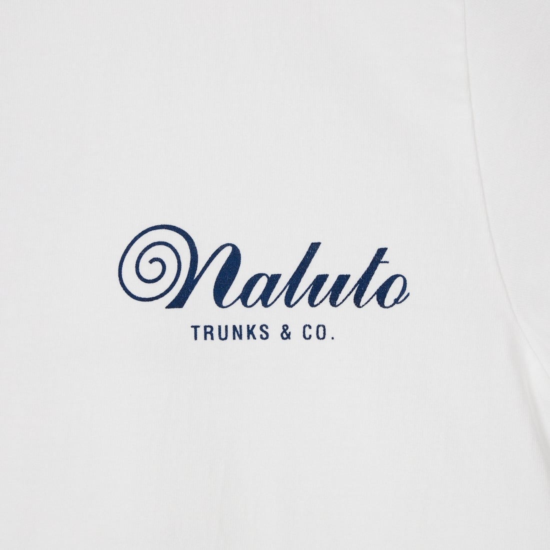 NALUTO TRUNKS [ナルトトランクス] 別注 NALUTO Classic グラフィックTシャツ [KOJI-TOYODAｘNALUTO] WHT