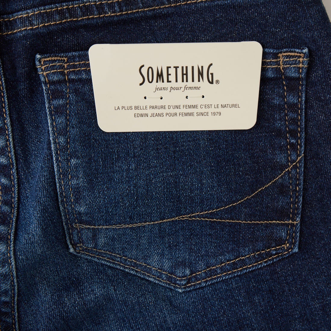 SOMETHING [サムシング] LISA モアフレアデニムパンツ [SEA51] 226 D.BLUE