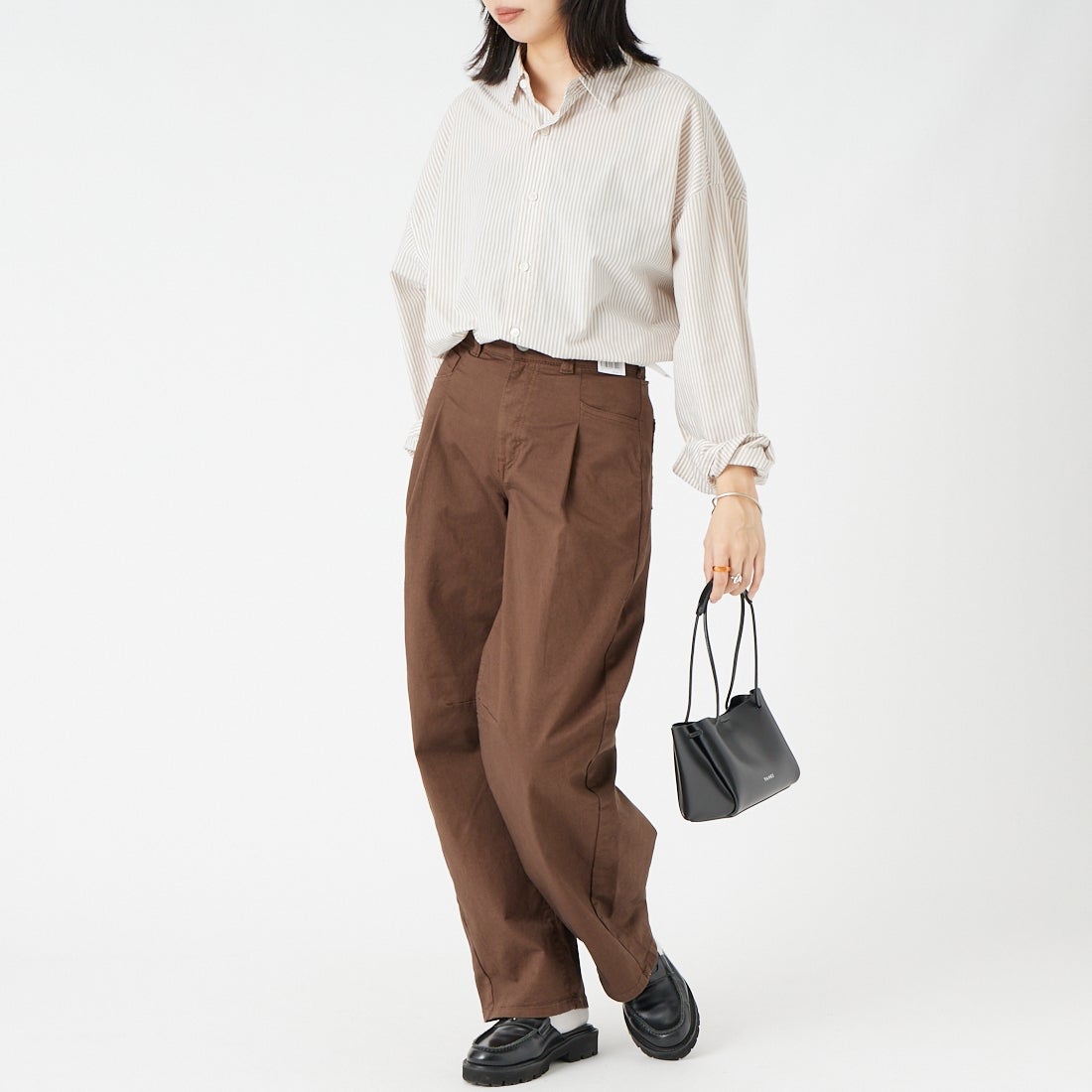 YAHKI [ヤーキ] レザーショルダーバッグ [YH-822] BLACK