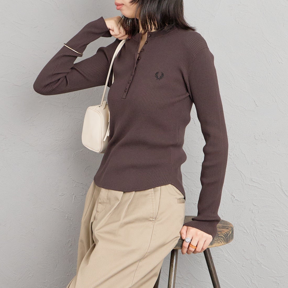 R.BROWN&&モデル身長：162cm 着用サイズ：10&&
