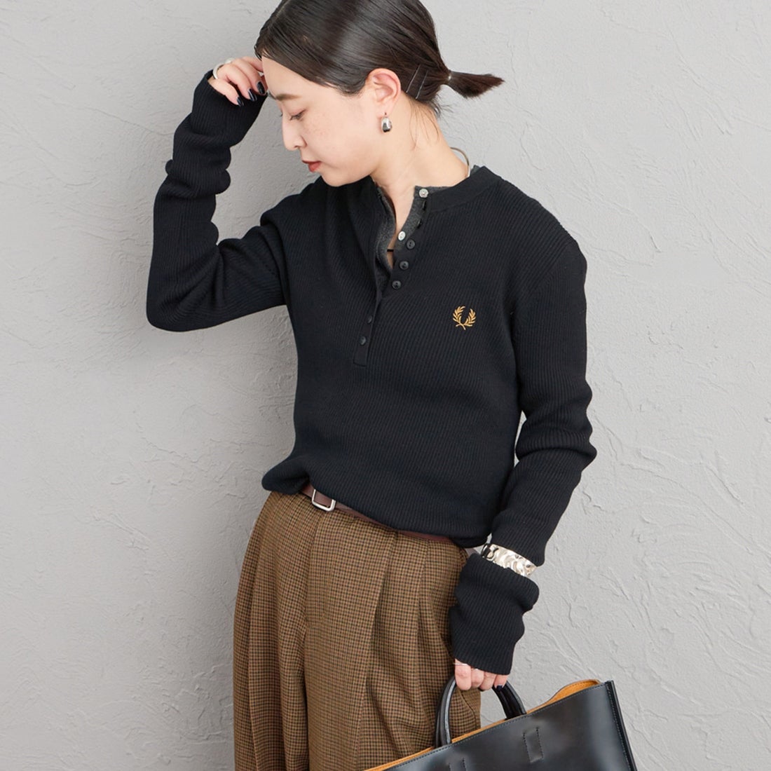 BLACK&&モデル身長：150cm 着用サイズ：10&&