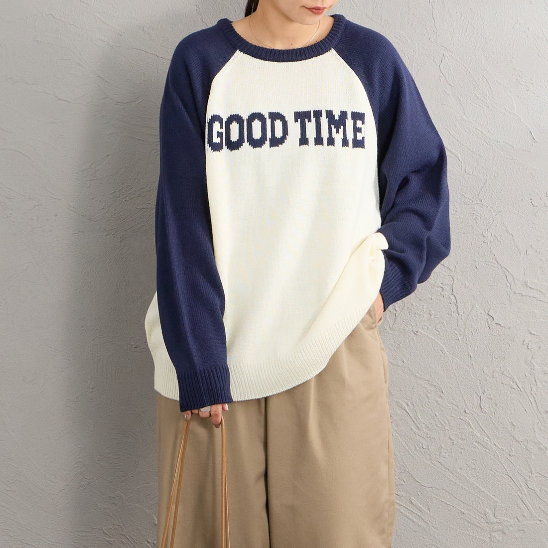IVORY&&モデル身長：156cm 着用サイズ：F&&