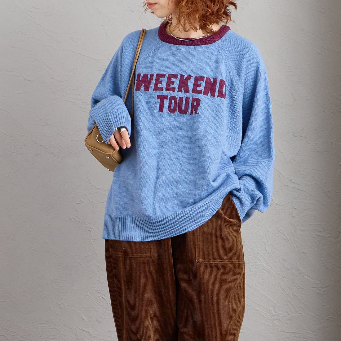 BLUE&&モデル身長：158cm 着用サイズ：F&&