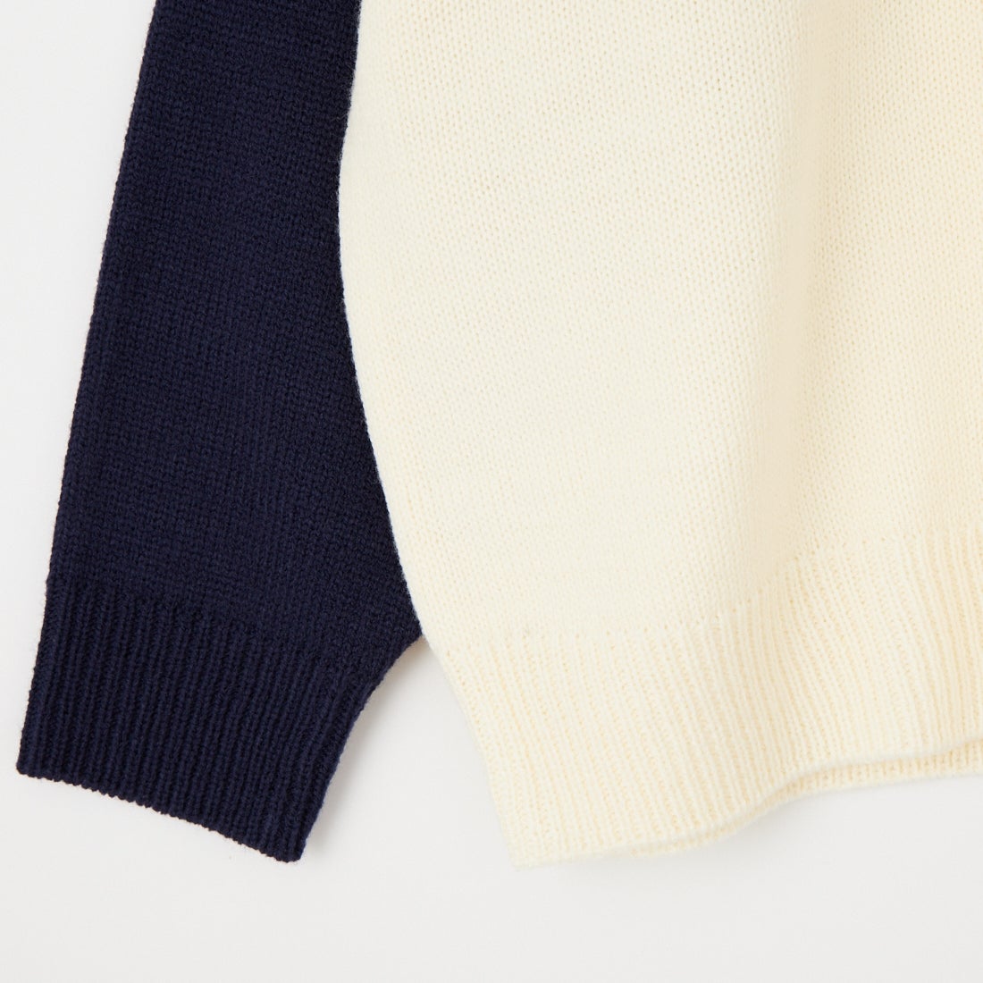 LOGAN Knitting Mills [ローガン ニッティング ミルズ] 別注 配色ジャガードラグランニット [LG-26FW29IN-JF] IVORY