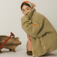 TAUPE&&モデル身長：150cm 着用サイズ：F&&