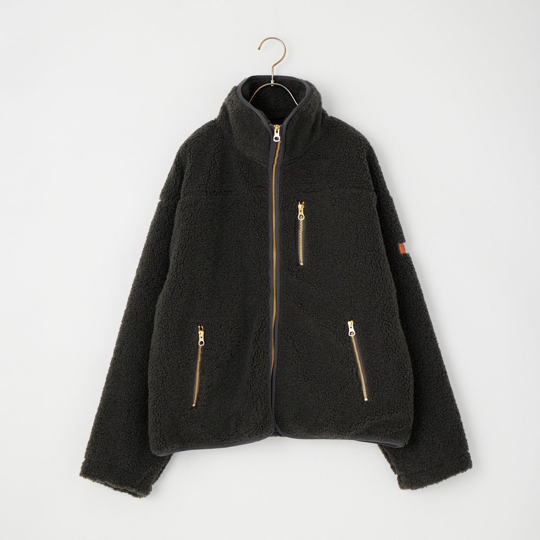 UNIVERSAL OVERALL [ユニバーサルオーバーオール] 別注 パイピング ボアジャケット [U2632400IN-JF] CHARCOAL