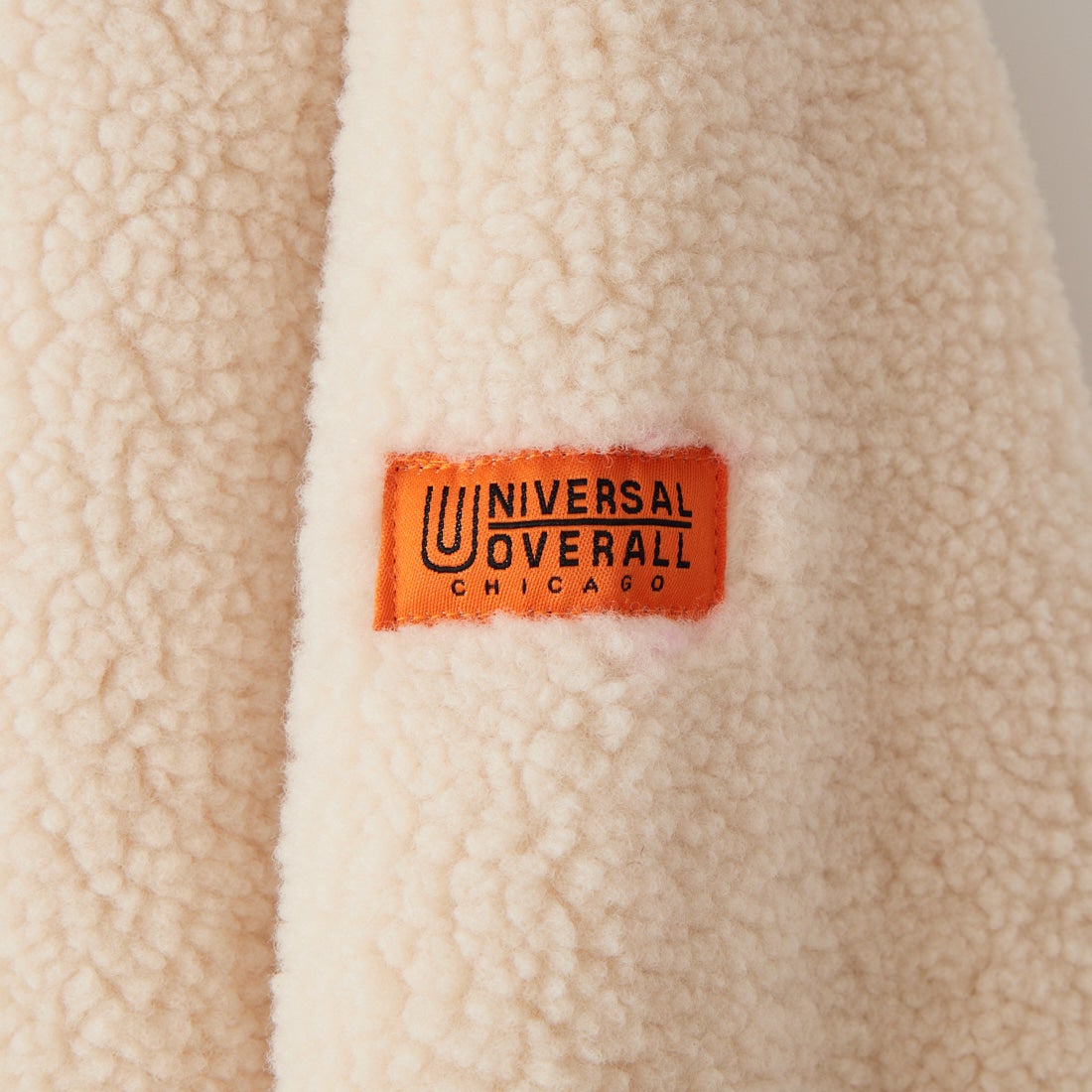 UNIVERSAL OVERALL [ユニバーサルオーバーオール] 別注 パイピング ボアジャケット [U2632400IN-JF] IVORY
