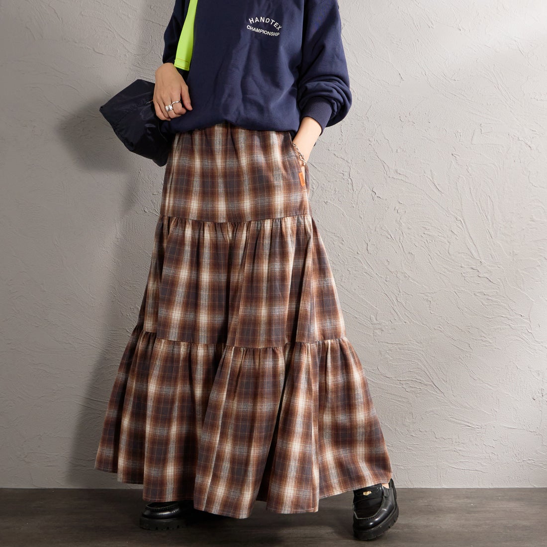 BEIGE&&モデル身長：160cm 着用サイズ：F&&