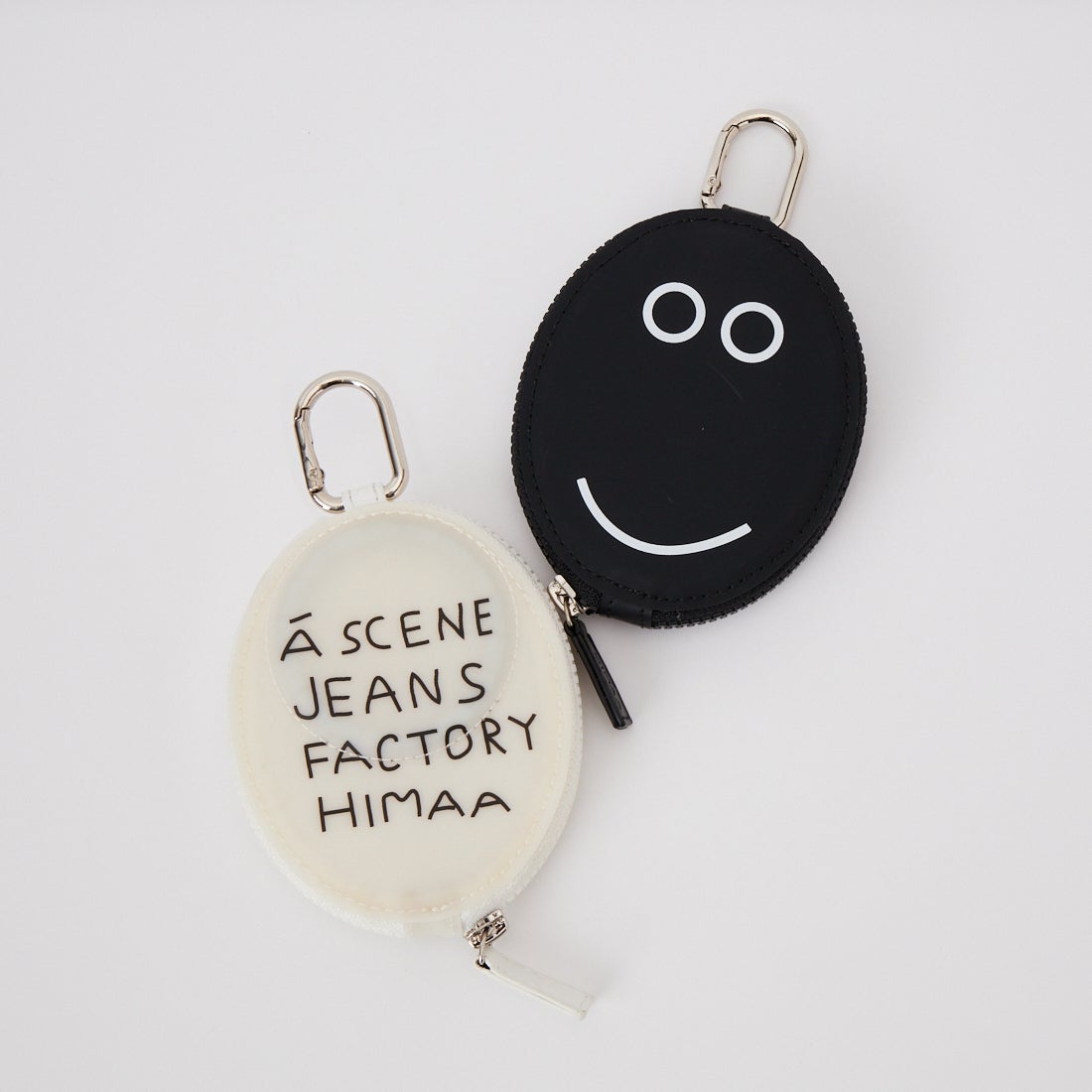 A SCENE/エーシーン　HIMAA×A SCENE A SCENE [エーシーン] 別注 HIMAA×A SCENE カラビナ付きミニポーチ