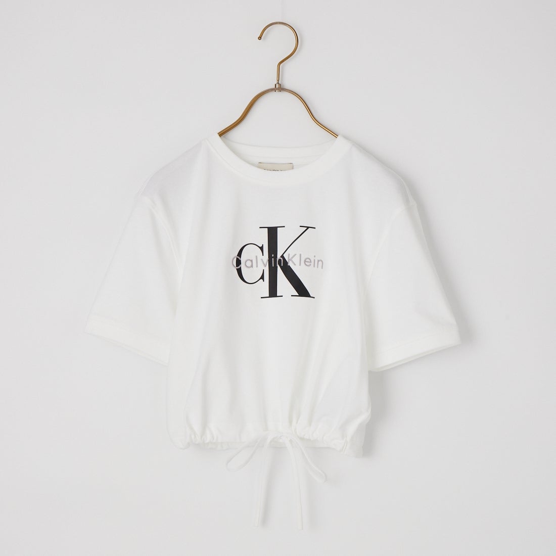 Calvin Klein [カルバンクライン] ショートスリーブモノグラムロゴTシャツ [47G288G] YAF