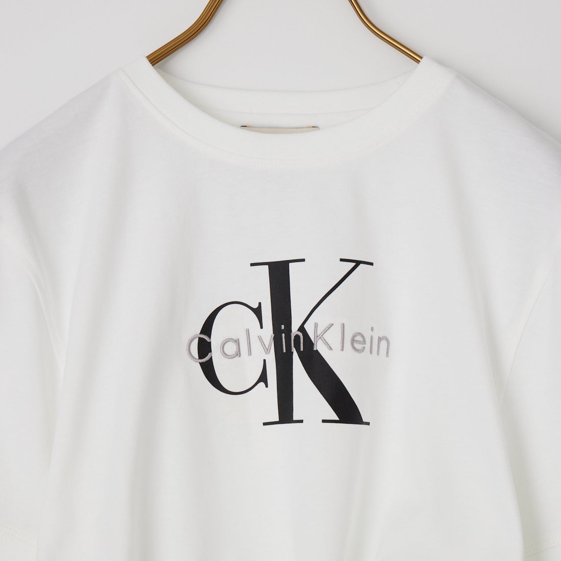 Calvin Klein [カルバンクライン] ショートスリーブモノグラムロゴTシャツ [47G288G] YAF
