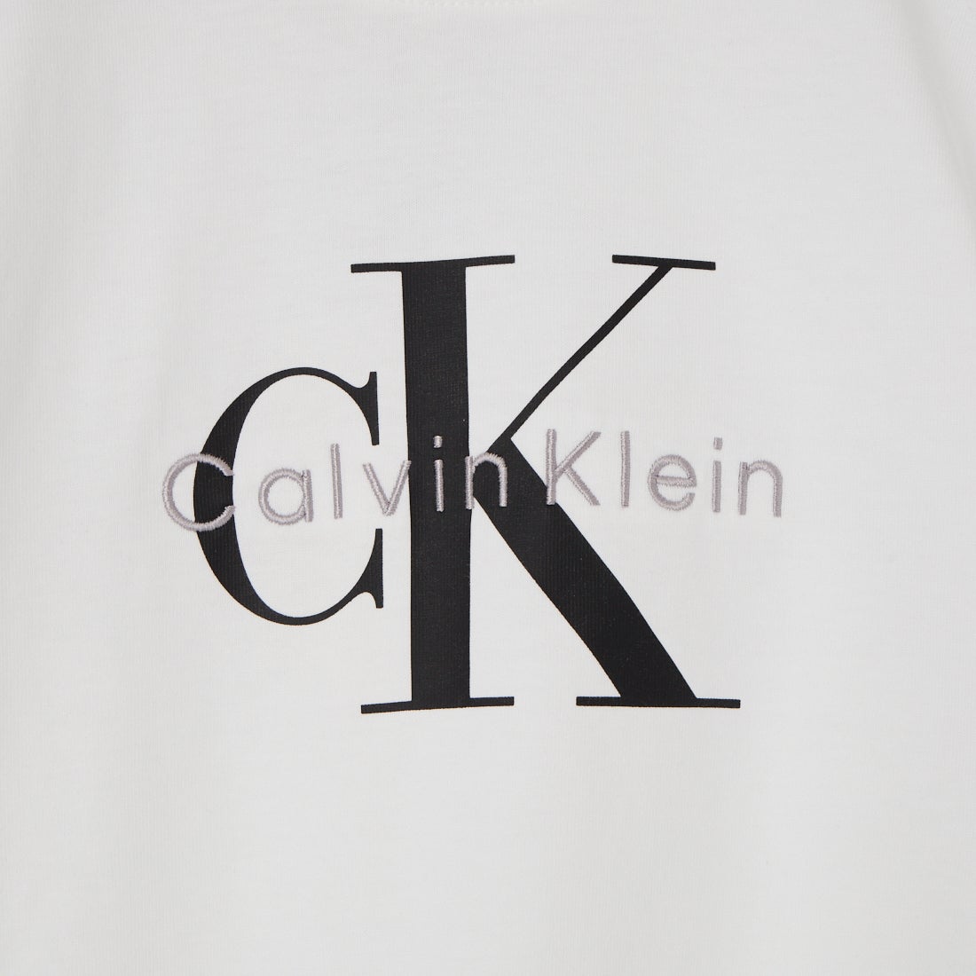 Calvin Klein [カルバンクライン] ショートスリーブモノグラムロゴTシャツ [47G288G] YAF