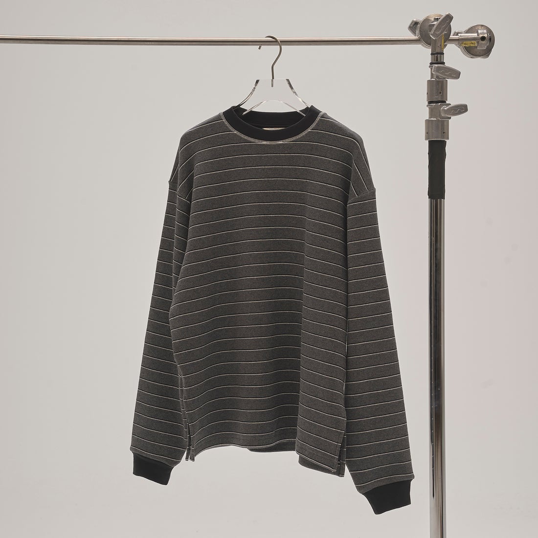 TODAYFUL [トゥデイフル] ボーダーロングTシャツ [12520613] C/GRY