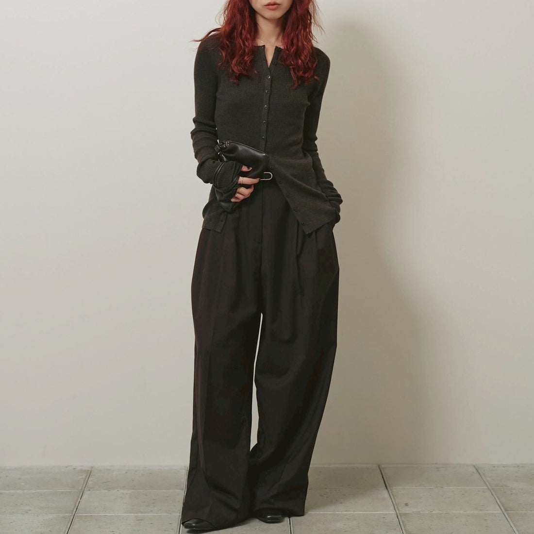 TODAYFUL [トゥデイフル] シルクウールニットカーディガン [12620501] C/GRY