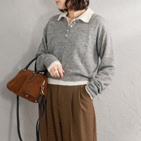 GRAY&&モデル身長：160cm 着用サイズ：F&&