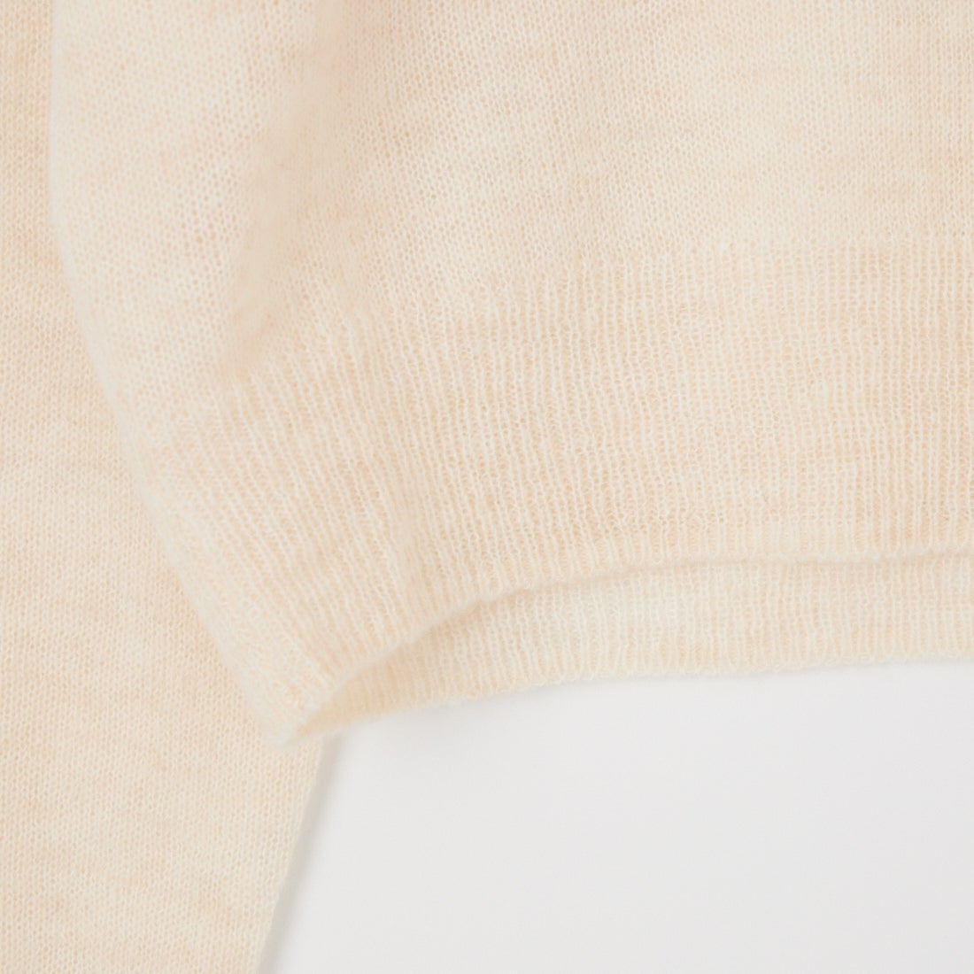 Health knit [ヘルスニット] 別注 モヘアブレンドポロニット [HR26F-L463IN-JF] OFF WHITE