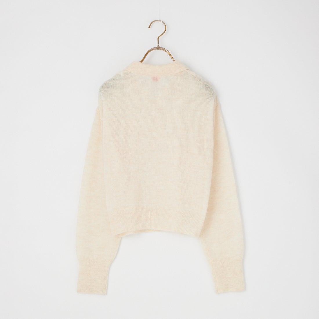 予約商品】Health knit [ヘルスニット] 別注 モヘアブレンドポロニット