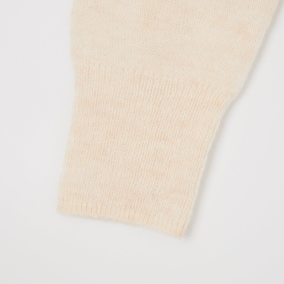 Health knit [ヘルスニット] 別注 モヘアブレンドポロニット [HR26F-L463IN-JF] OFF WHITE