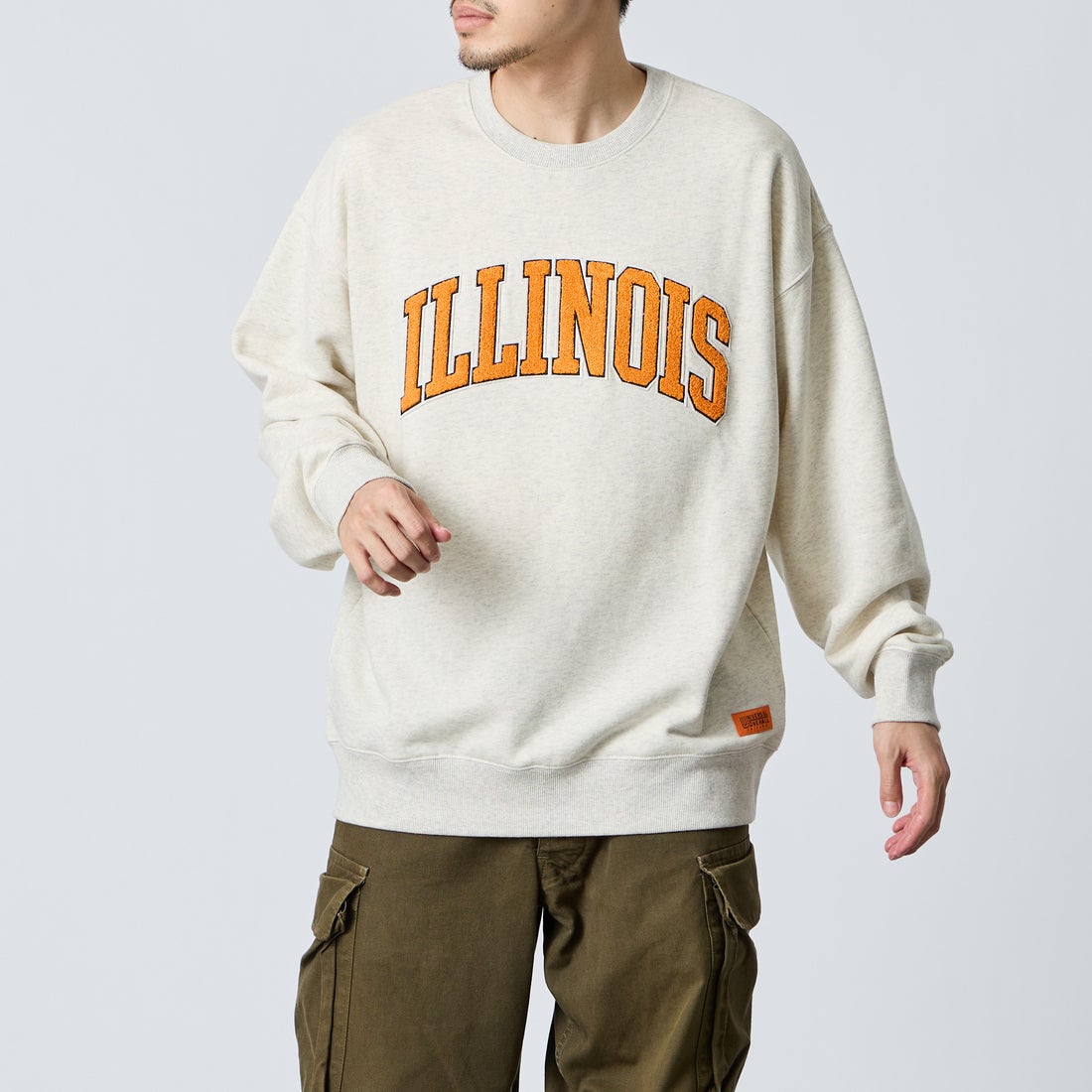 OFF GRAY&&モデル身長：168cm 着用サイズ：L&&