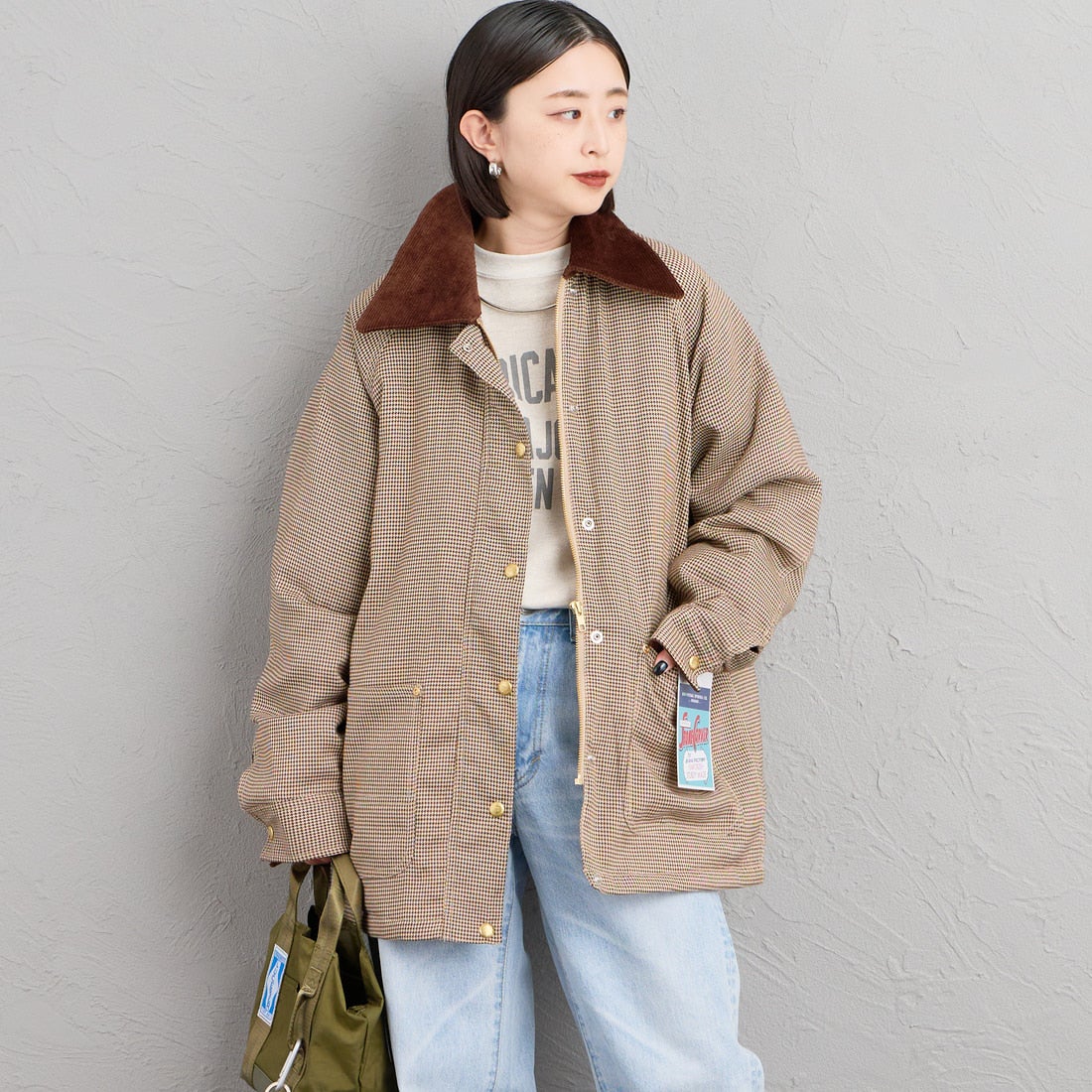 BEIGE&&モデル身長：150cm 着用サイズ：F&&