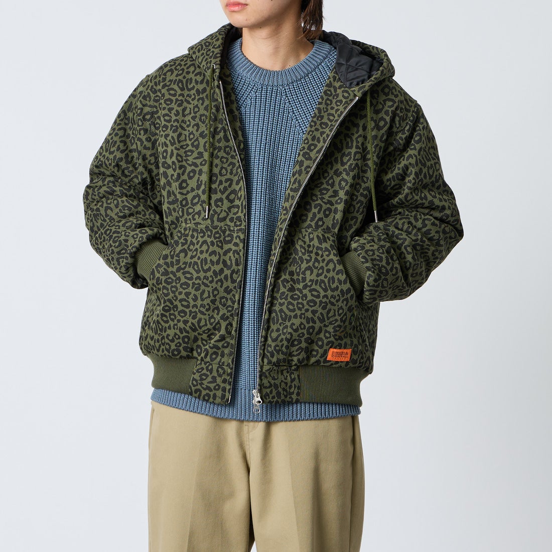 LEO OLV&&モデル身長：177cm 着用サイズ：L&&