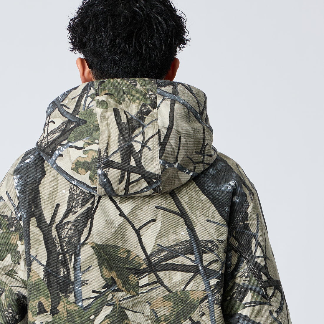 UNIVERSAL OVERALL [ユニバーサルオーバーオール] 別注 アクティブフードジャケット [U2633425IN-JF] REAL TREE