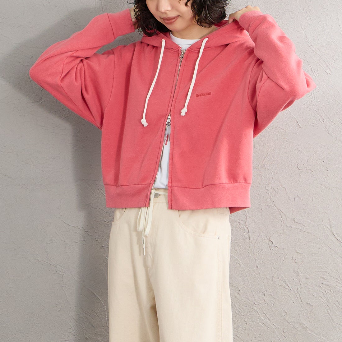 RED&&モデル身長：162cm 着用サイズ：F&&