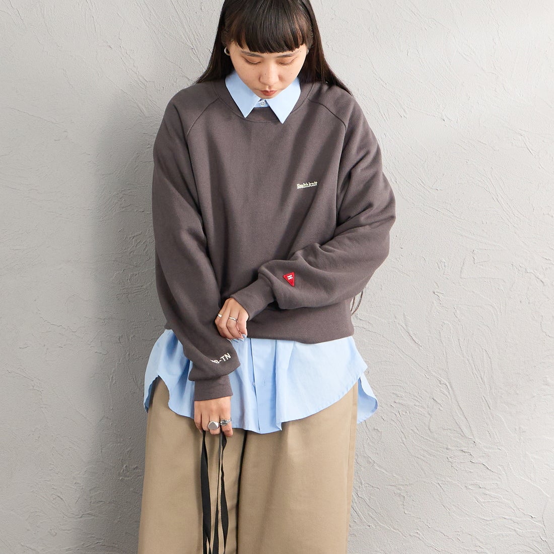 予約商品】Health knit [ヘルスニット] 別注 ショート丈 クラシック
