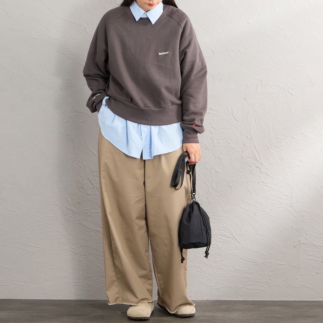 予約商品】Health knit [ヘルスニット] 別注 ショート丈 クラシック