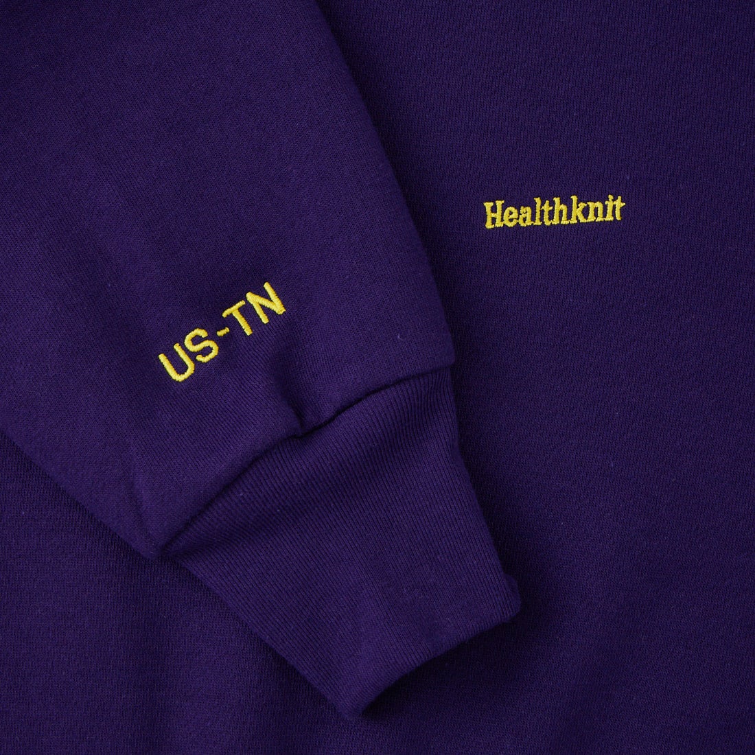 Health knit [ヘルスニット] 別注 ショート丈 クラシックラグランスリーブスウェット [HR26F-L464IN-JF] NAVY