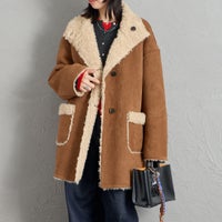 BROWN &&モデル身長：162cm 着用サイズ：F&&